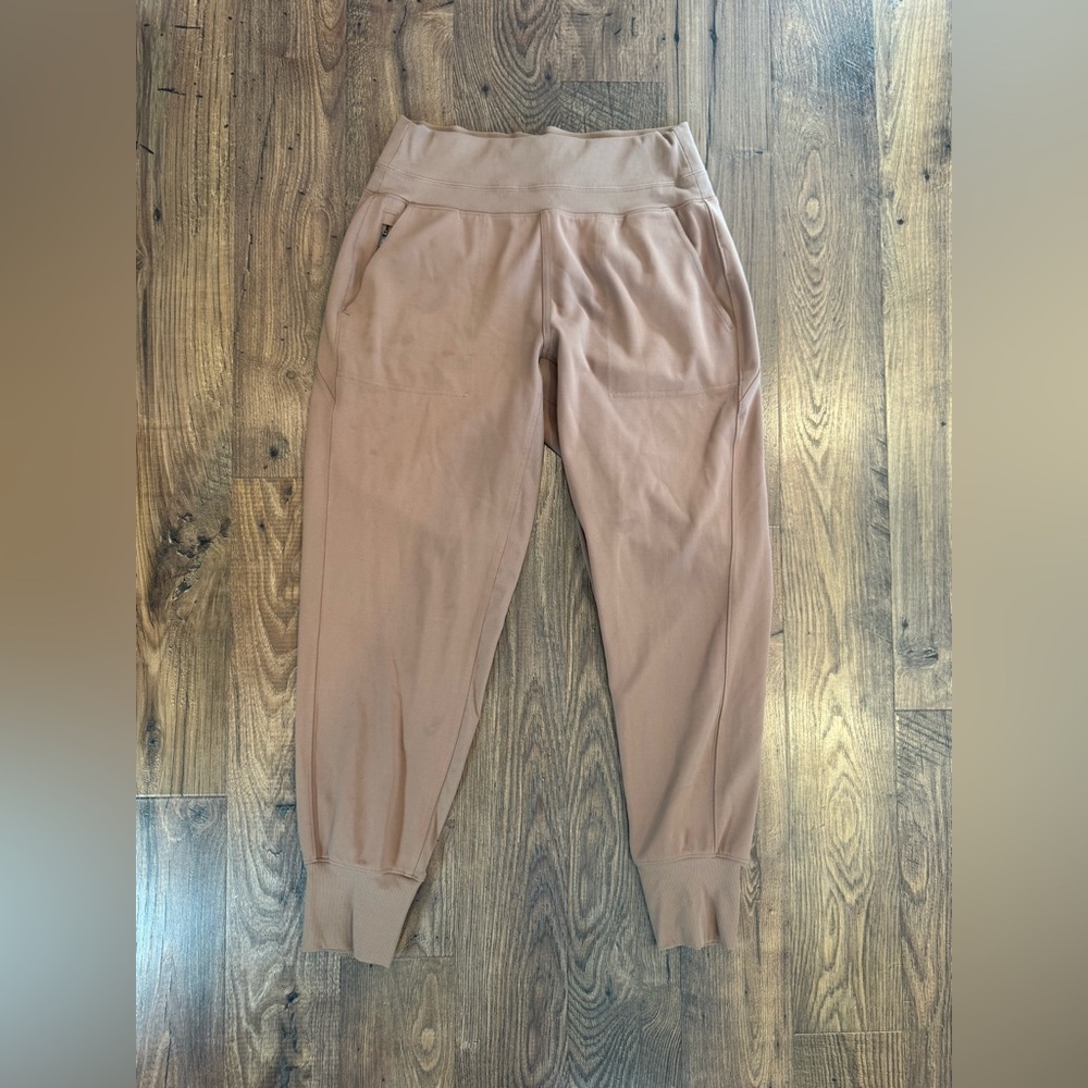 Athleta Venice High Rise Jogger- Tan (M)
